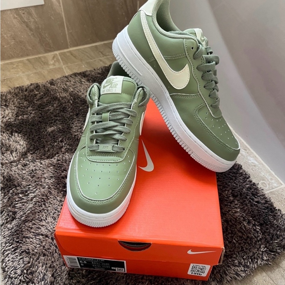 Nike Air Force 1 Sage Green Sneakers